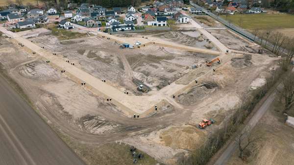 Blick auf das Baugebiet - Ansicht 4 - Grundstück in 38477 Jembke mit 622m² kaufen