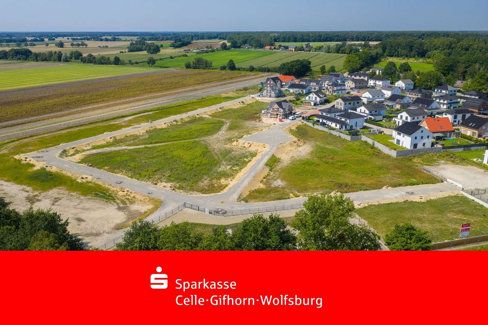 Blick auf das Baugebiet _ Ansicht I Blick auf das Baugebiet _ Ansicht I - Grundstück in 38477 Jembke mit 674m² kaufen