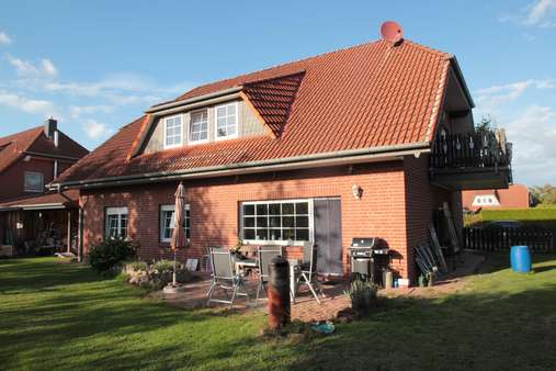 Die rückwärtige Ansicht - Zweifamilienhaus in 29356 Bröckel mit 193m² günstig kaufen