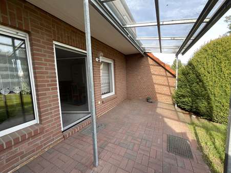Überdachte Terrasse - Reihenmittelhaus in 29378 Wittingen mit 125m² kaufen