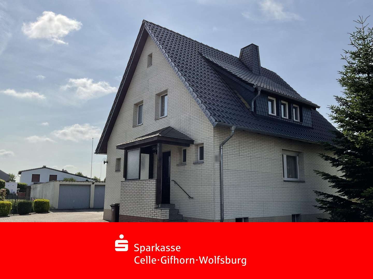 Straßenansicht - Einfamilienhaus in 38471 Rühen mit 108m² kaufen