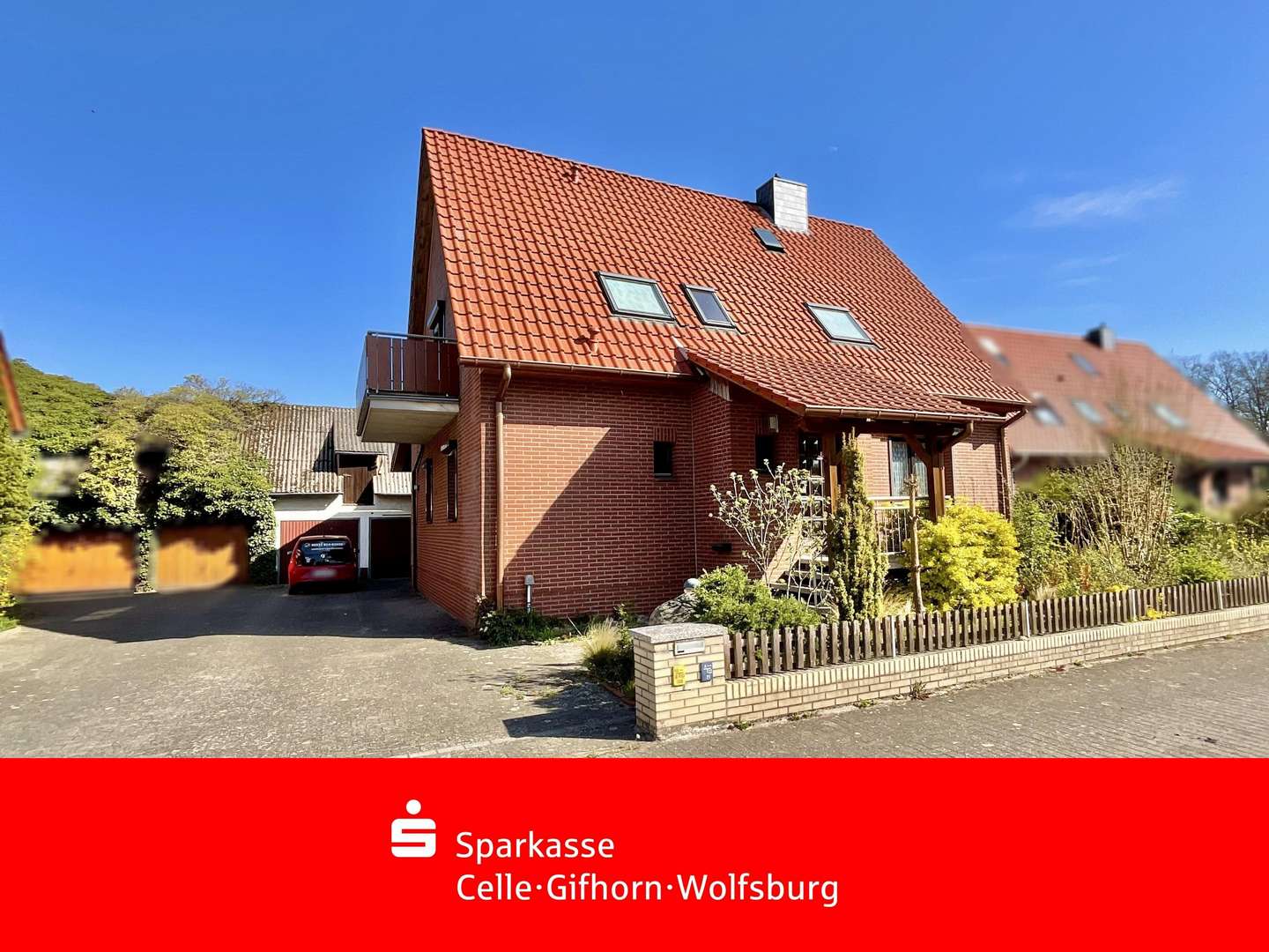 Ansicht Südwest - Zweifamilienhaus in 38550 Isenbüttel mit 131m² kaufen