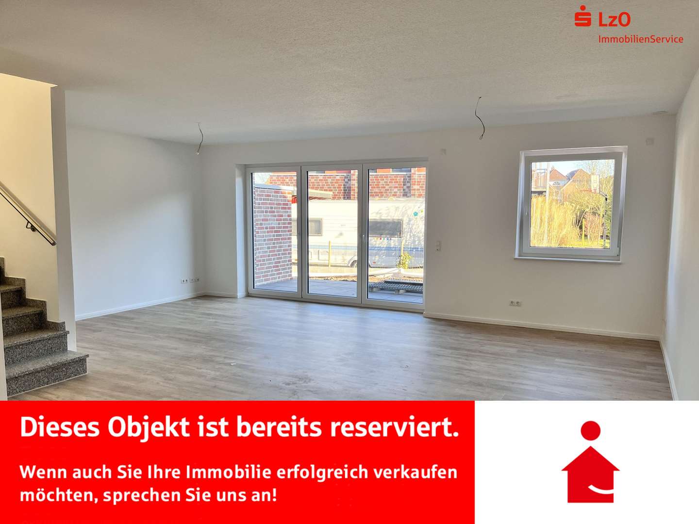Wohnzimmer Wohnzimmer - Doppelhaushälfte in 26655 Westerstede mit 116m² kaufen