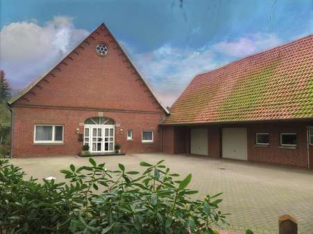 Hofansicht - Landhaus in 49699 Lindern mit 220m² kaufen