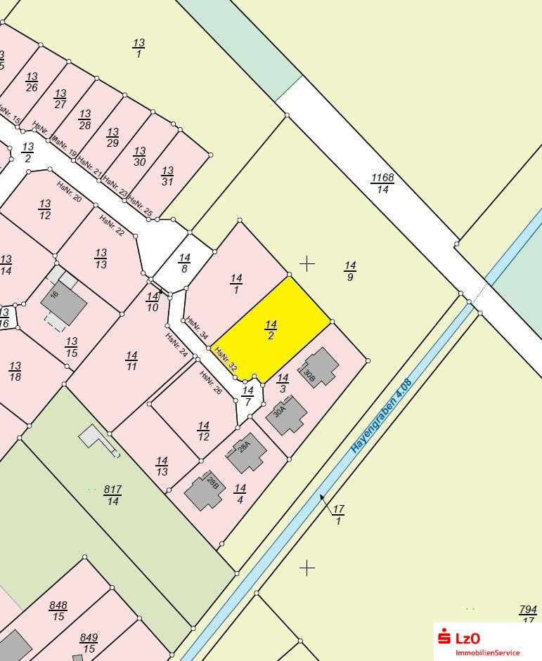 null - Grundstück in 26135 Oldenburg mit 785m² kaufen