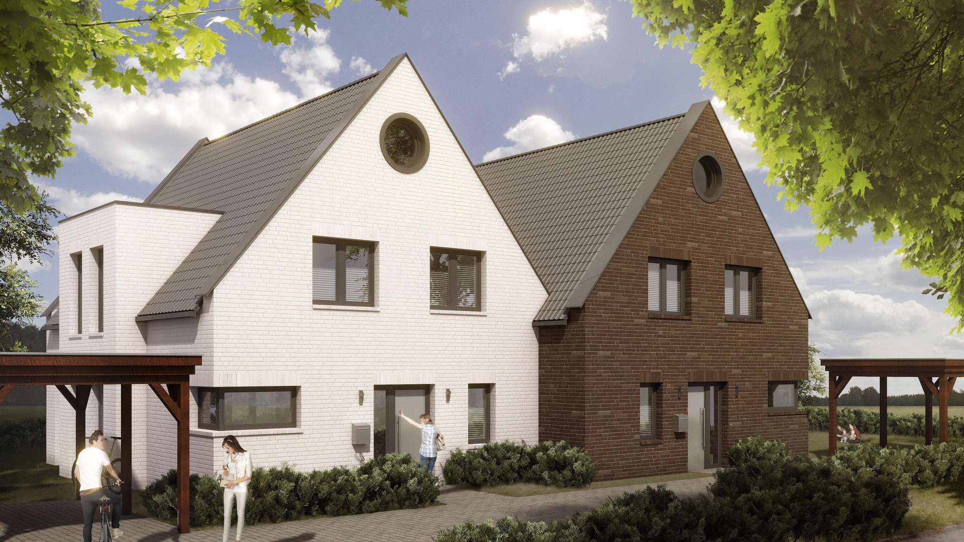 Doppelhaus 1.4 Doppelhaus 1.4 - Doppelhaushälfte in 49377 Vechta mit 125m² kaufen
