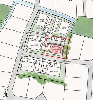 Liegenschaftskarte Liegenschaftskarte - Mehrfamilienhaus in 26419 Schortens mit 514m² als Kapitalanlage kaufen