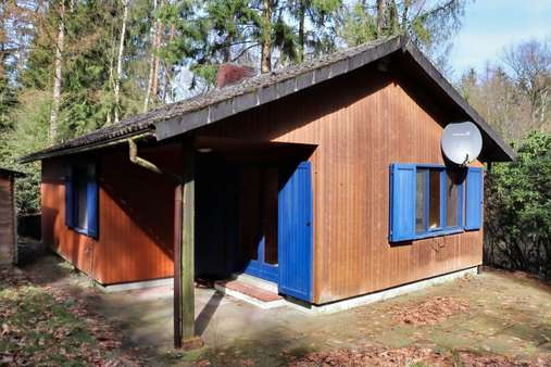 Überdachter Terrassenbereich - Haus in 27793 Wildeshausen mit 53m² günstig kaufen