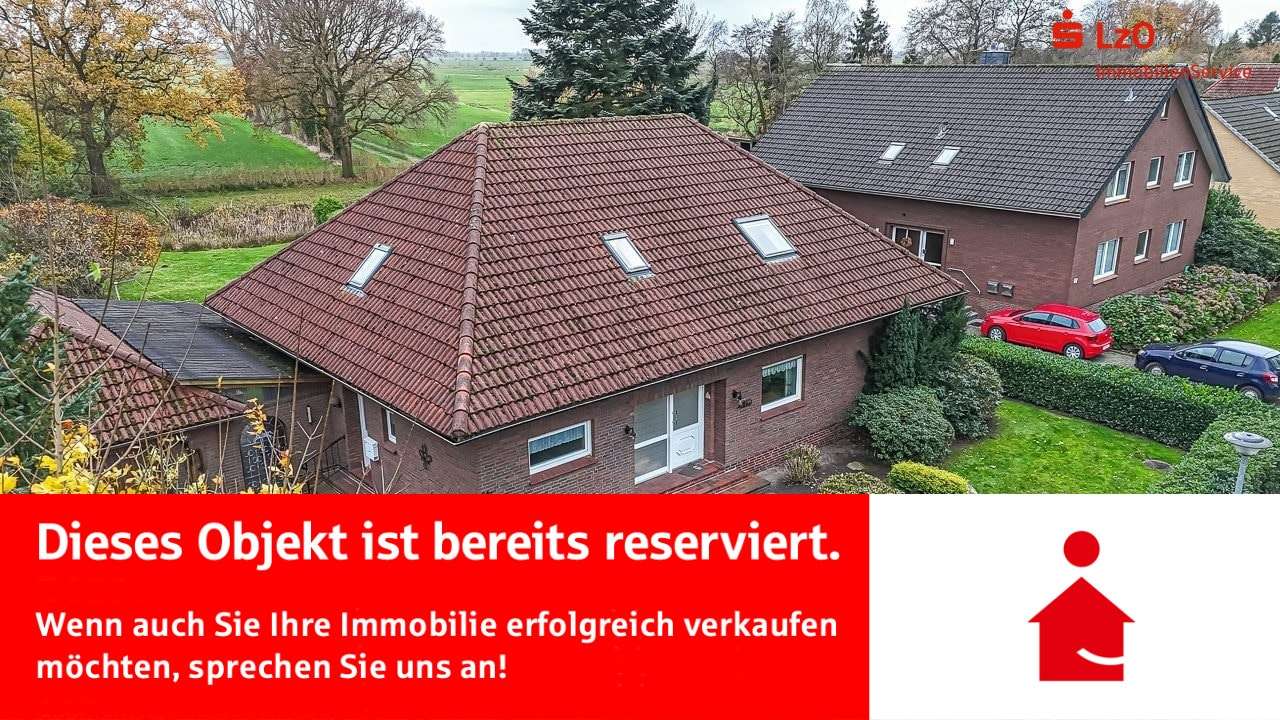 Luftaufnahme - Einfamilienhaus in 26419 Schortens mit 176m² kaufen