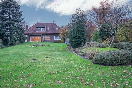 Rückansicht / Garten Rückansicht / Garten - Einfamilienhaus in 26419 Schortens mit 176m² kaufen
