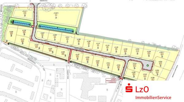 Lageplan - Grundstück in 26419 Schortens mit 760m² kaufen