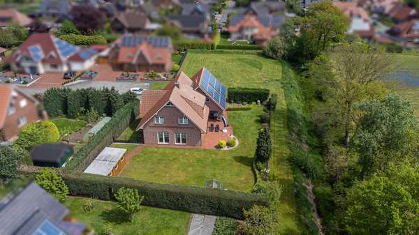 großes Grundstück mit Blick ins Grüne - Einfamilienhaus in 26169 Friesoythe mit 172m² kaufen