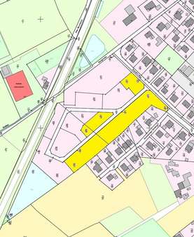 Liegenschaftskarte gesamt - Grundstück in 26349 Jade mit 465m² kaufen