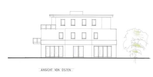 Ansicht Ost - Etagenwohnung in 26349 Jade mit 62m² mieten
