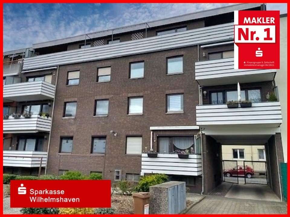 Zentrumsnah und ruhig wohnt es sich prima - Etagenwohnung in 26382 Wilhelmshaven mit 83m² kaufen