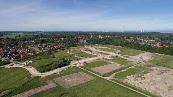 Luftbild - Grundstück in 26389 Wilhelmshaven mit 637m² günstig kaufen