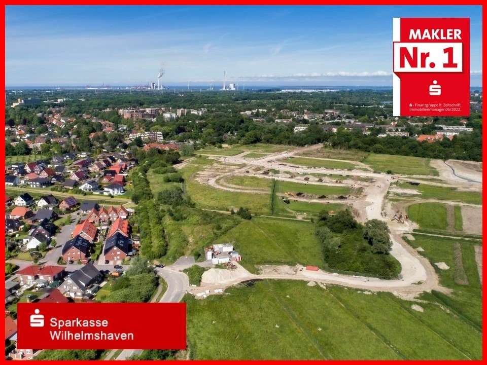 Luftbild - Grundstück in 26389 Wilhelmshaven mit 637m² kaufen
