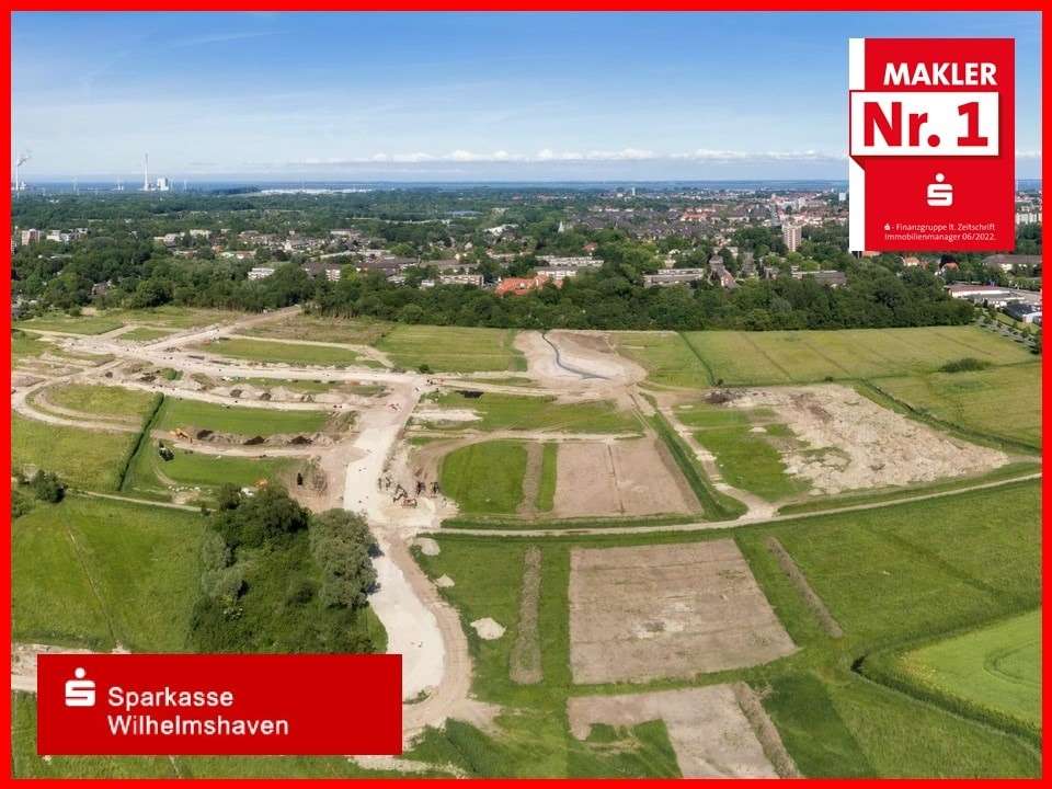 Luftbild - Grundstück in 26389 Wilhelmshaven mit 793m² kaufen