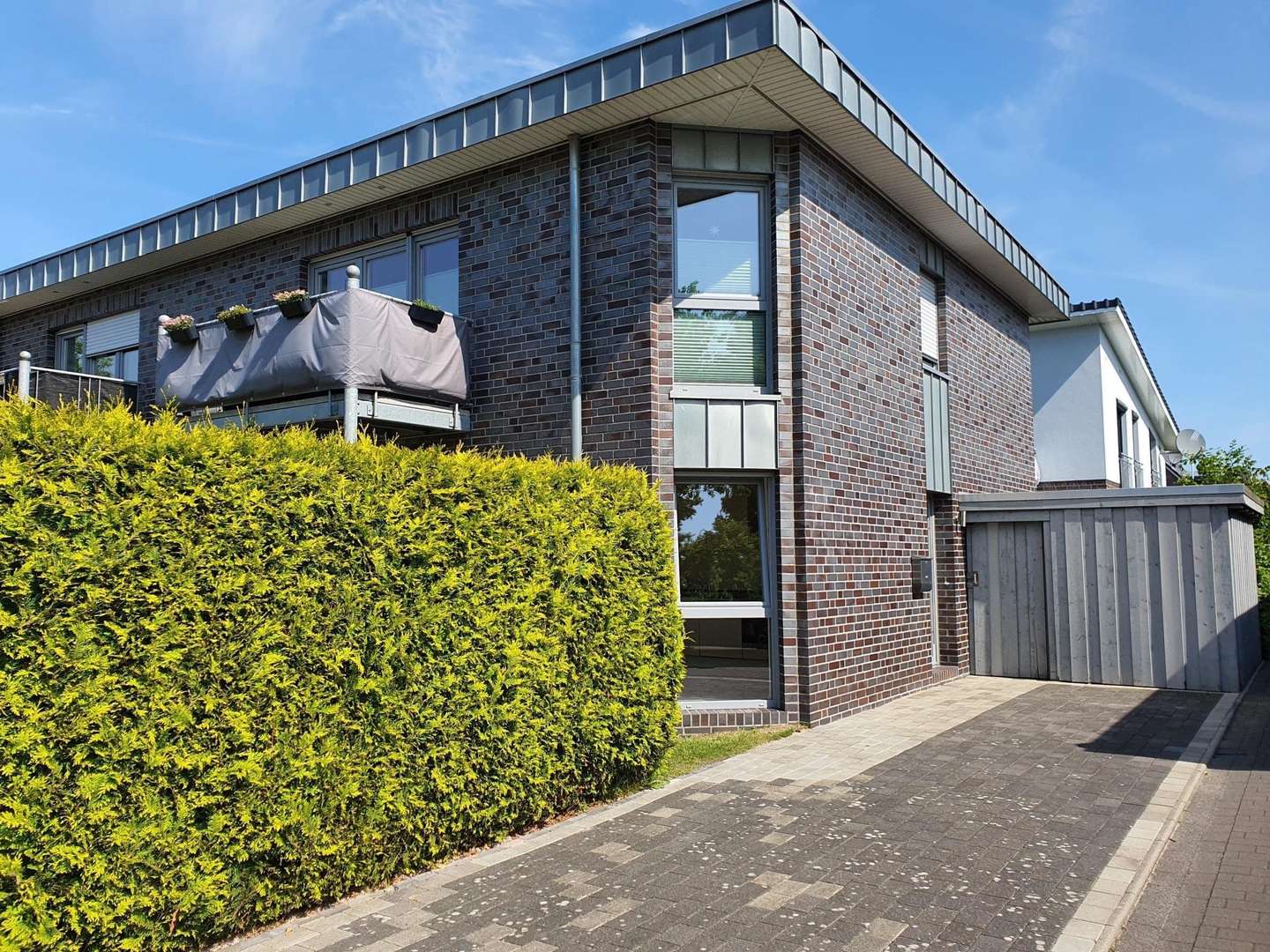 Außenansicht Außenansicht - Erdgeschosswohnung in 26639 Wiesmoor mit 58m² kaufen