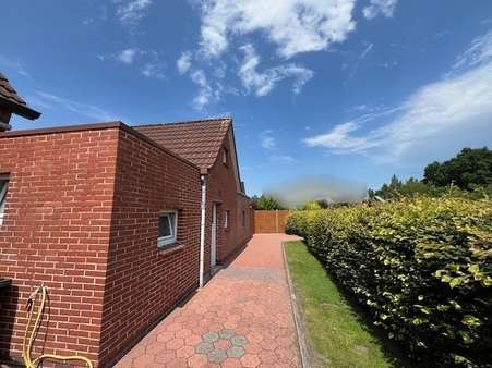 Zugang Garten Zugang Garten - Einfamilienhaus in 26506 Norden mit 100m² kaufen