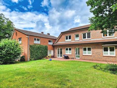 Gartenansicht - Mehrfamilienhaus in 26603 Aurich mit 118m² kaufen