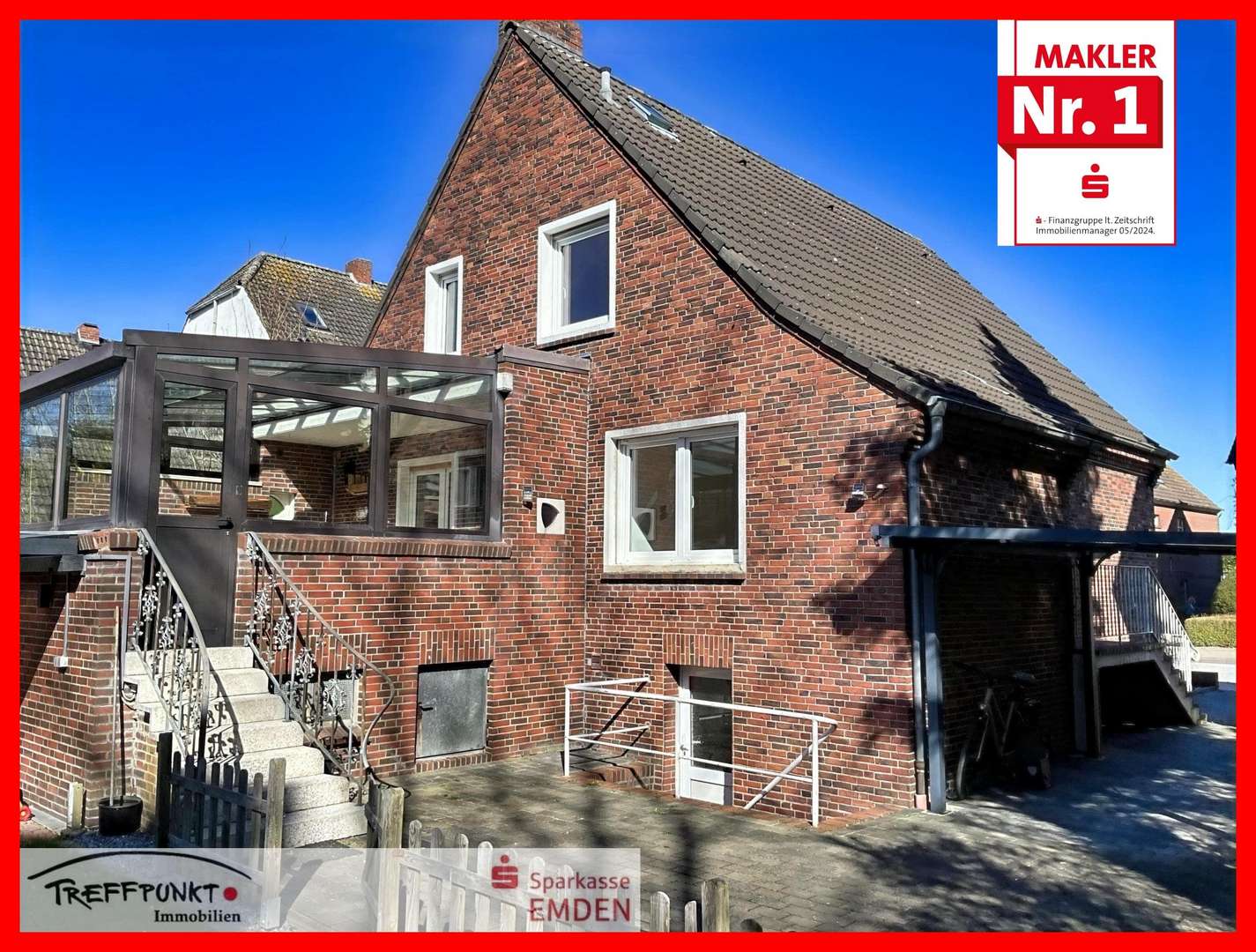 Gartenansicht Gartenansicht - Einfamilienhaus in 26725 Emden mit 127m² kaufen