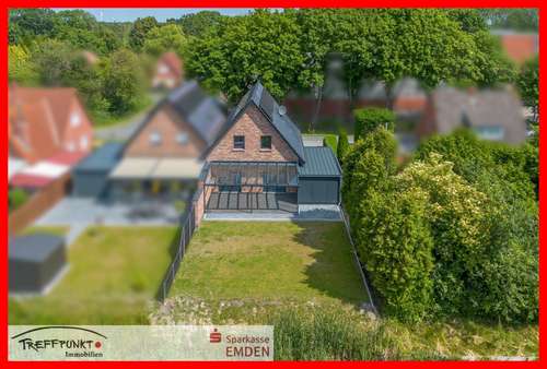 Rückansicht Ansicht I Rückansicht Ansicht I - Doppelhaushälfte in 26723 Emden mit 114m² kaufen