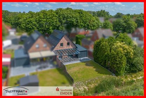 Rückansicht Ansicht II Rückansicht Ansicht II - Doppelhaushälfte in 26723 Emden mit 114m² kaufen