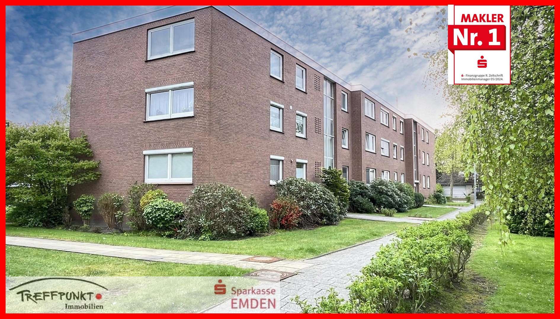 Außenansicht - Etagenwohnung in 26721 Emden mit 108m² kaufen
