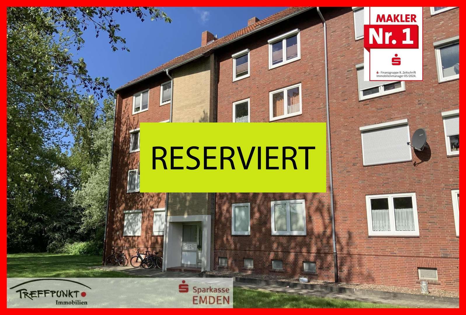 Titelbild Titelbild - Etagenwohnung in 26725 Emden mit 63m² kaufen