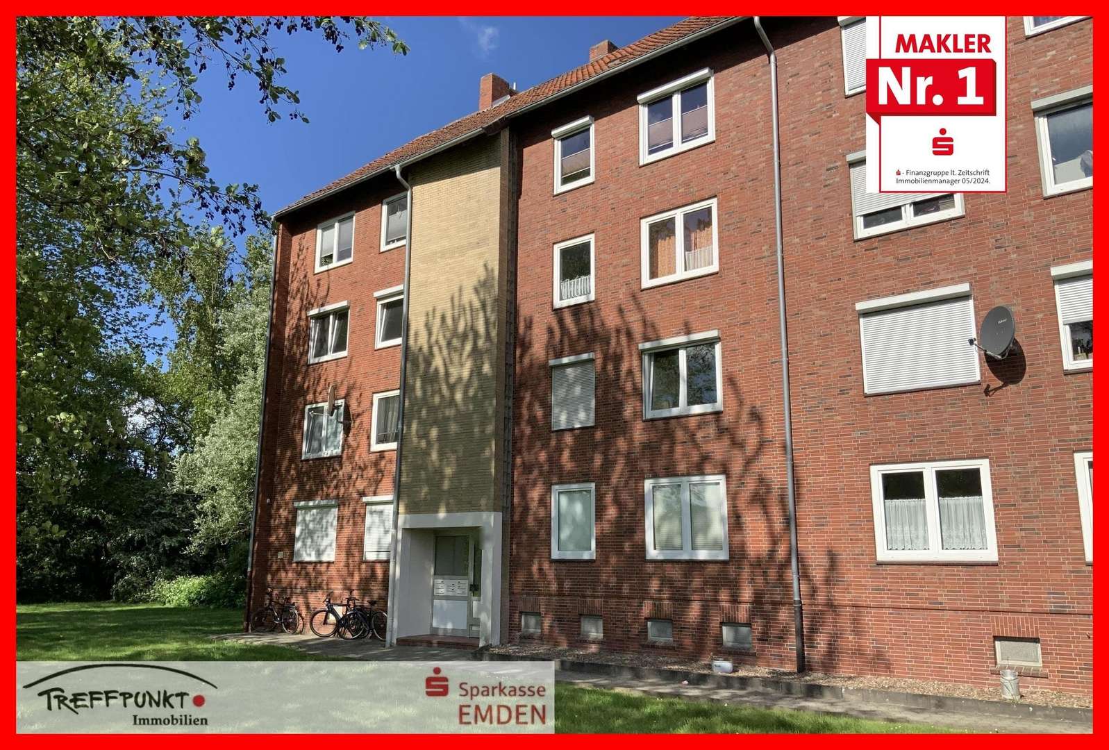 Titelbild - Etagenwohnung in 26725 Emden mit 63m² kaufen