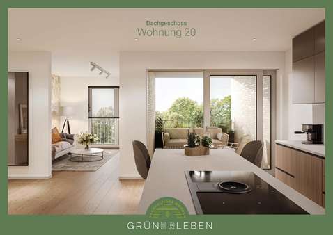 GRÜN ER LEBEN - Dachgeschosswohnung in 26721 Emden mit 86m² kaufen
