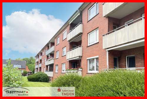 Frontansicht - Erdgeschosswohnung in 26721 Emden mit 61m² als Kapitalanlage kaufen