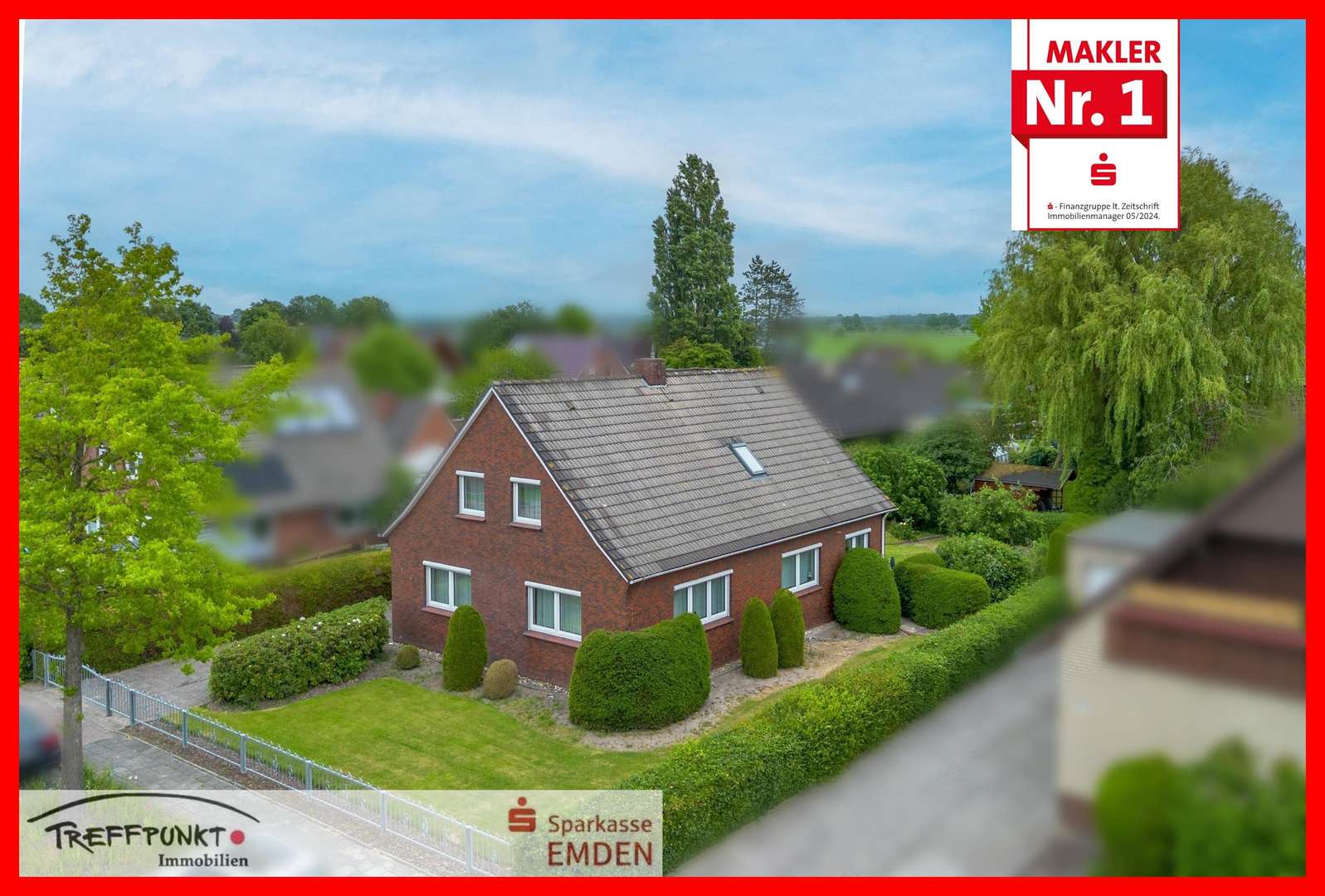 Frontansicht - Einfamilienhaus in 26723 Emden mit 150m² kaufen