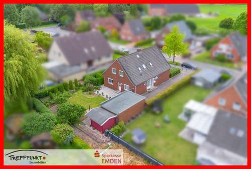 Rückansicht - Einfamilienhaus in 26723 Emden mit 150m² kaufen