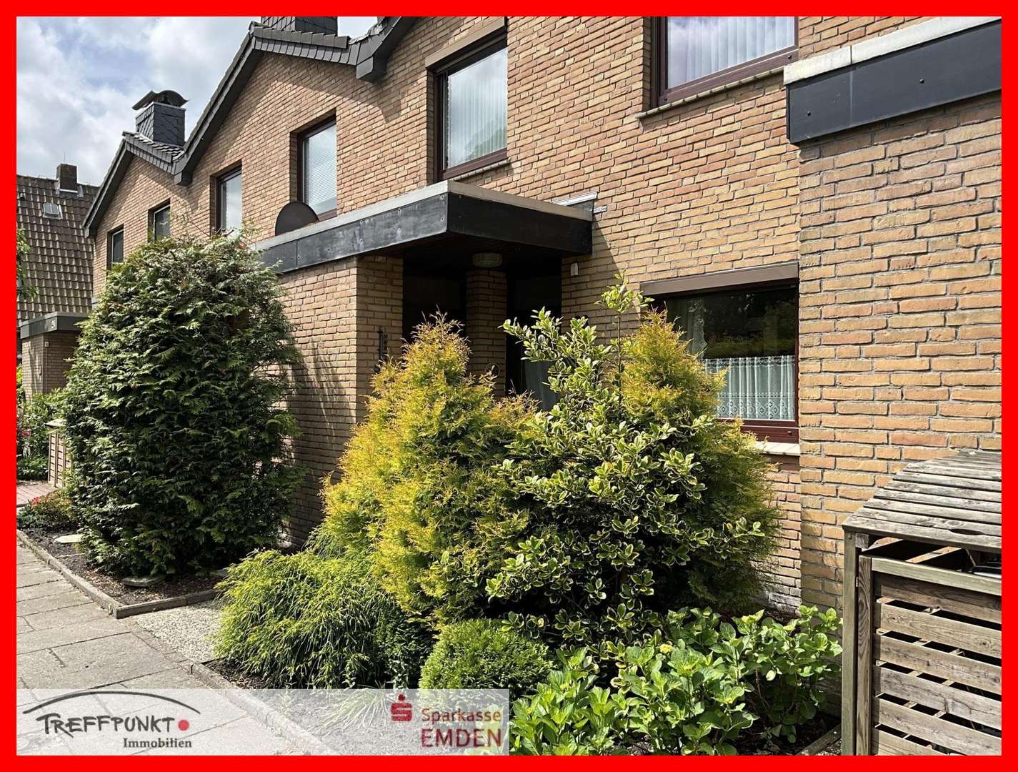 Außenansicht Außenansicht - Reihenmittelhaus in 26721 Emden mit 104m² kaufen