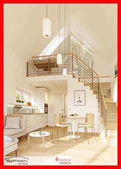 Wohn- und Essbereich - Einfamilienhaus in 26721 Emden mit 55m² kaufen