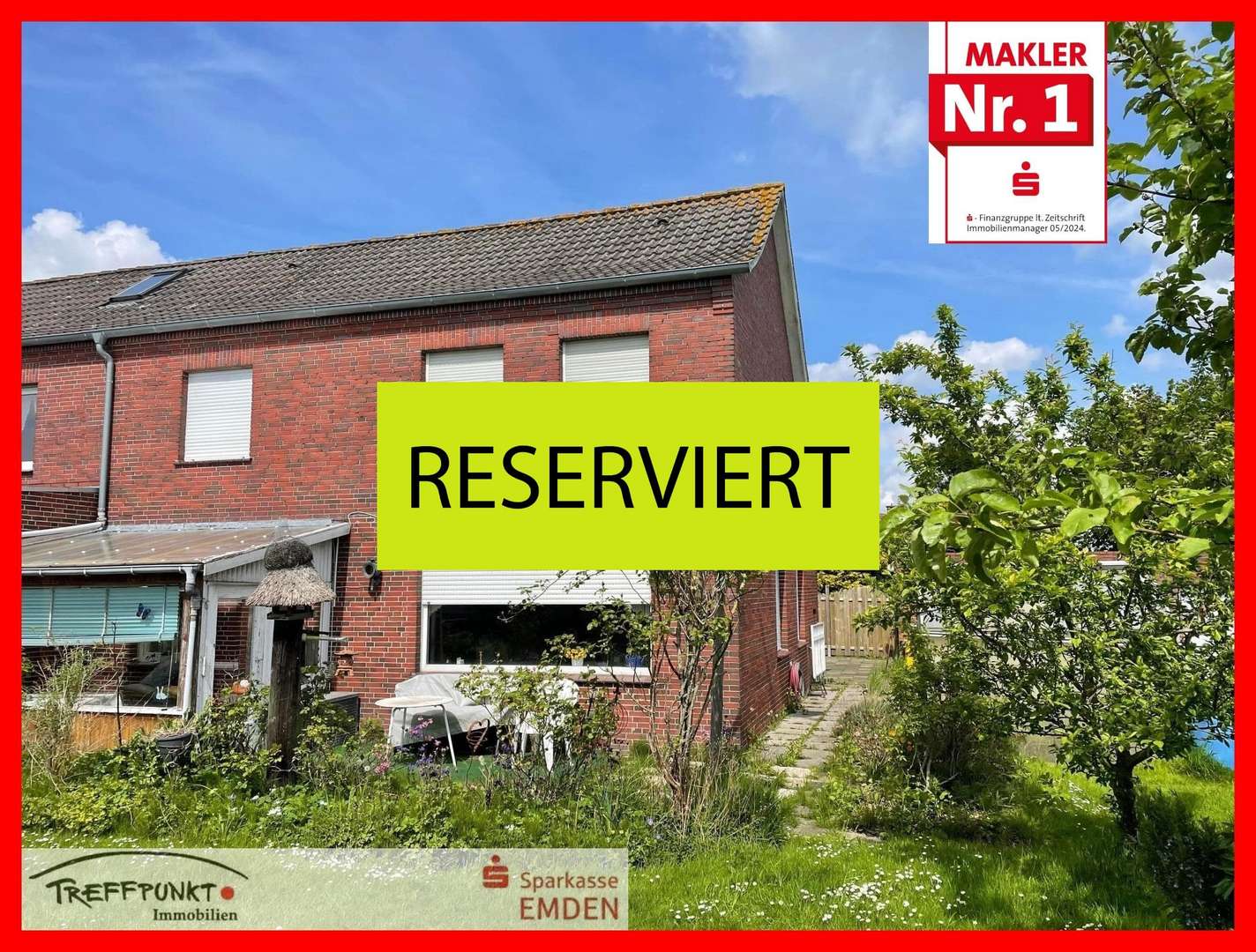 Titelbild Titelbild - Doppelhaushälfte in 26725 Emden mit 115m² kaufen