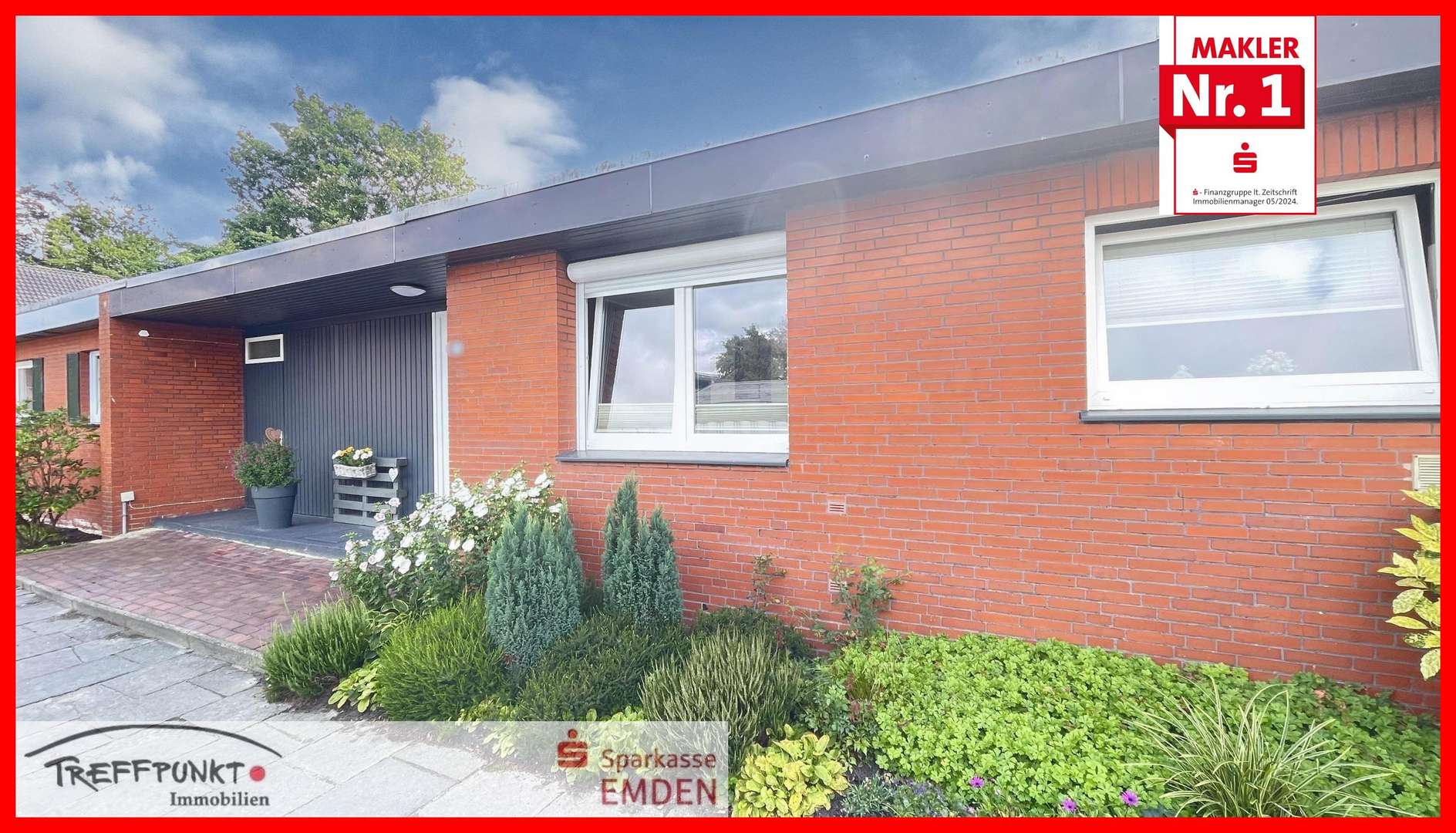 Frontansicht Frontansicht - Bungalow in 26721 Emden mit 131m² kaufen
