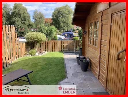 Garten Ansicht 1 Garten Ansicht 1 - Reihenmittelhaus in 26721 Emden mit 110m² kaufen