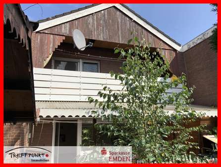 Rückansicht Rückansicht - Doppelhaushälfte in 26721 Emden mit 110m² kaufen