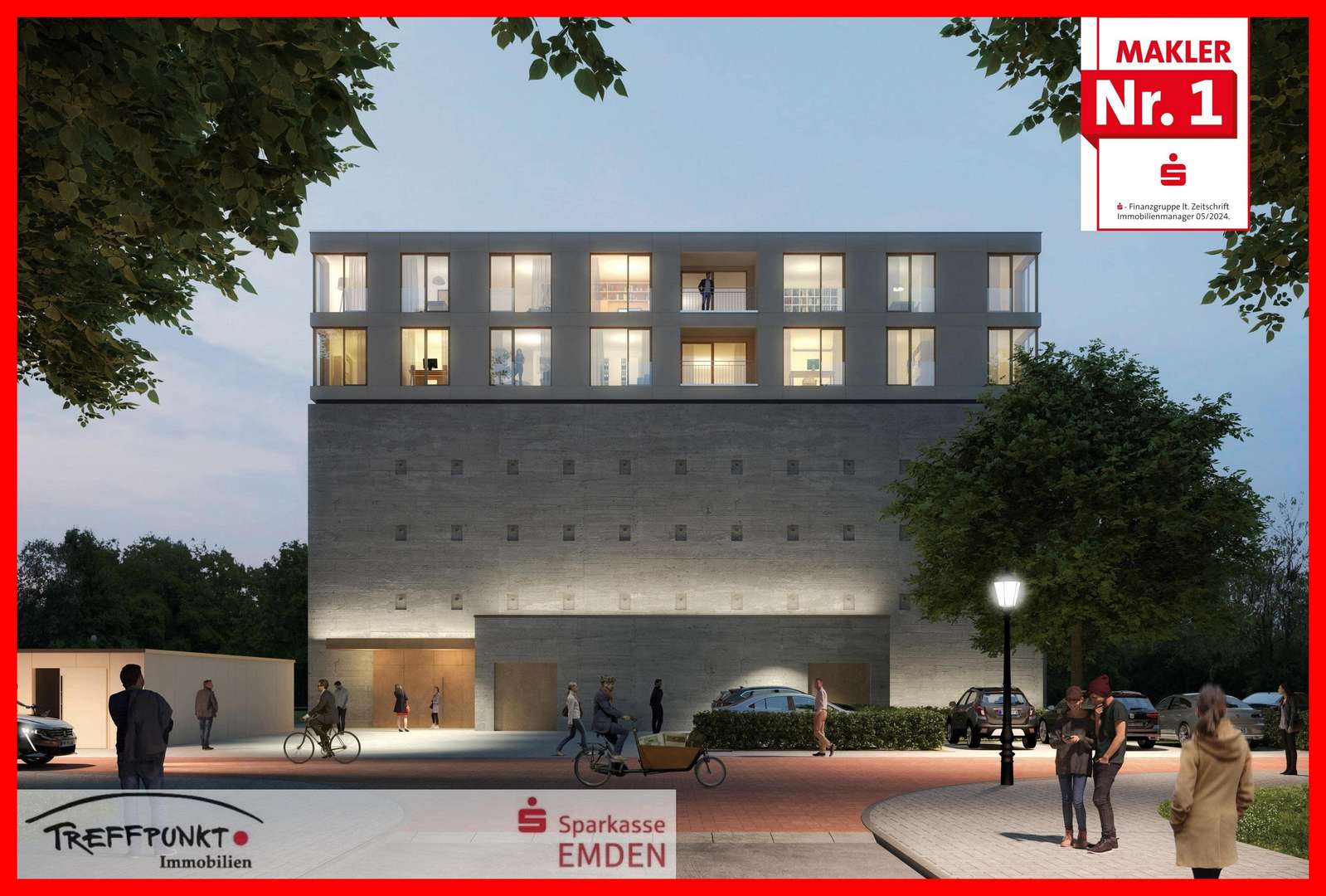 Titelbild - Dachgeschosswohnung in 26725 Emden mit 87m² kaufen