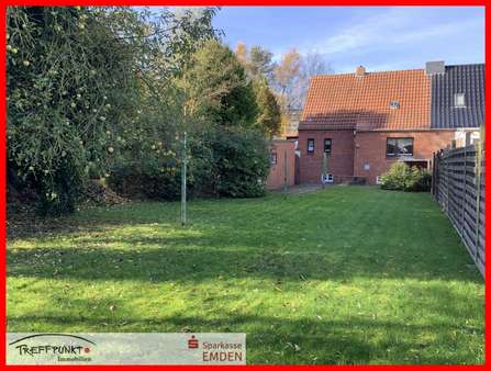 Rückansicht Rückansicht - Doppelhaushälfte in 26725 Emden mit 100m² kaufen