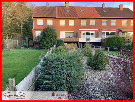 Rückansicht - Reihenmittelhaus in 26725 Emden mit 80m² kaufen