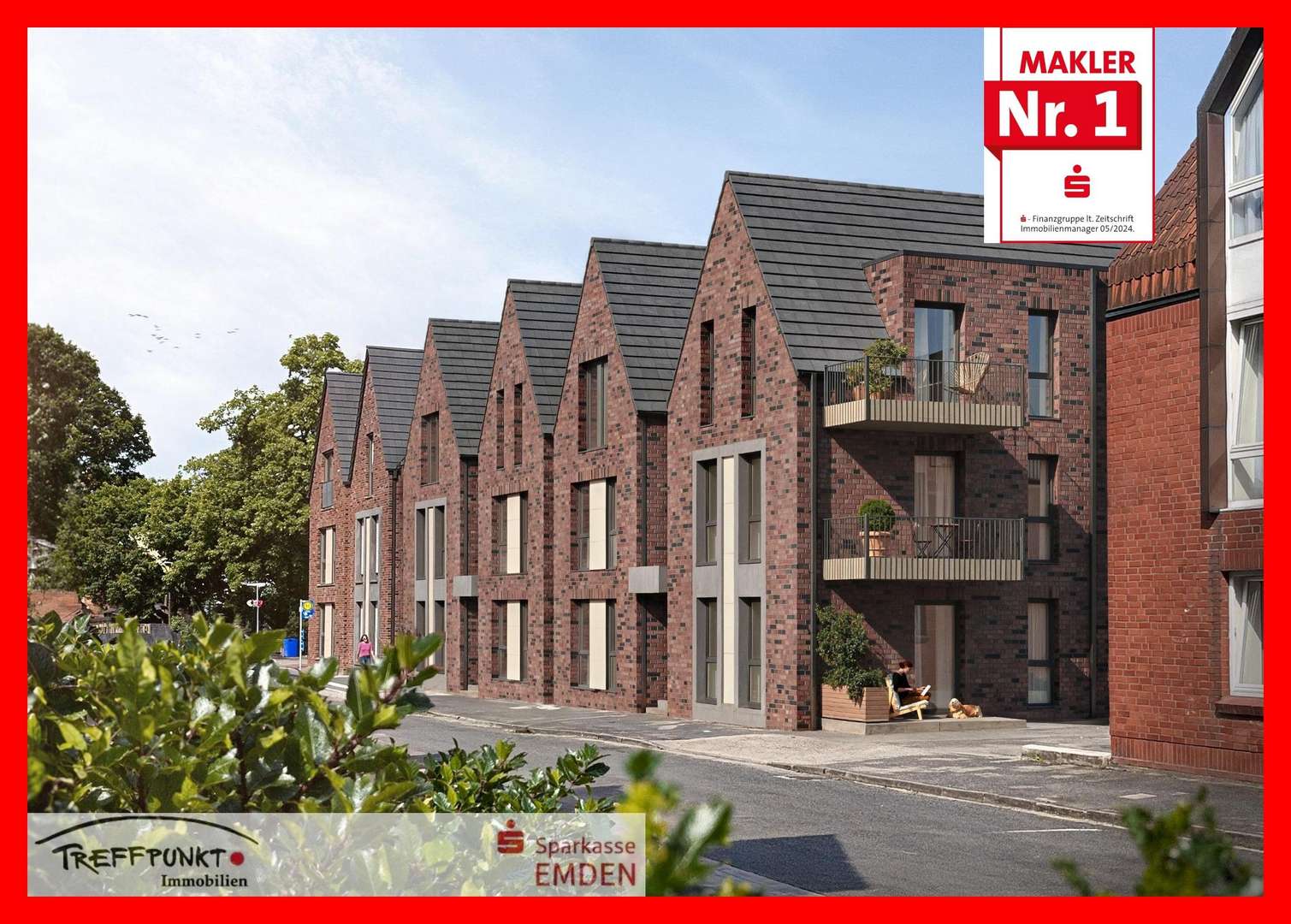 Titelbild Titelbild - Etagenwohnung in 26725 Emden mit 36m² kaufen
