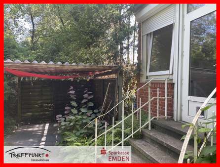 Rückwärtiger Eingang Ansicht 2 Rückwärtiger Eingang Ansicht 2 - Reihenmittelhaus in 26725 Emden mit 93m² kaufen