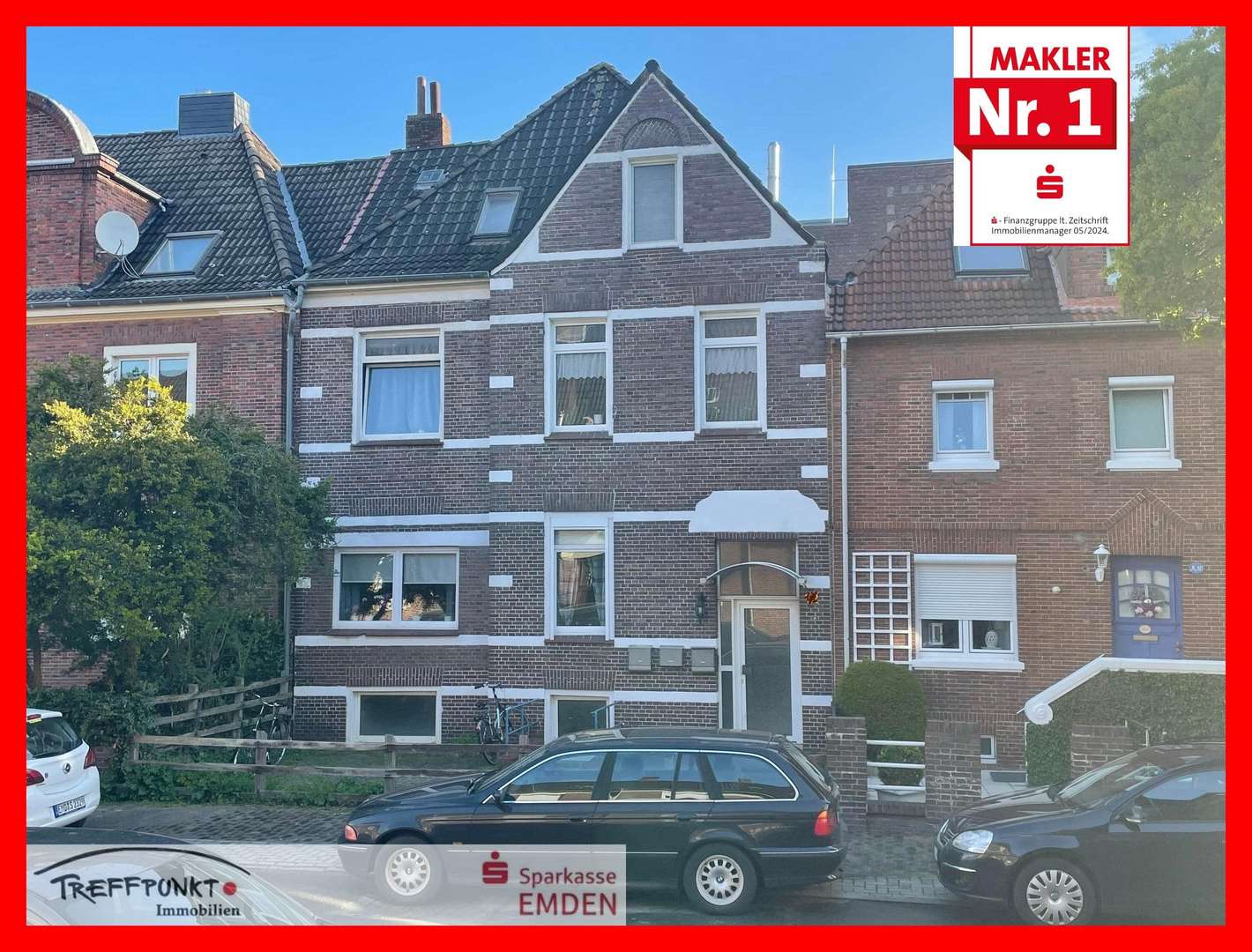 Frontansicht - Mehrfamilienhaus in 26721 Emden mit 190m² als Kapitalanlage kaufen