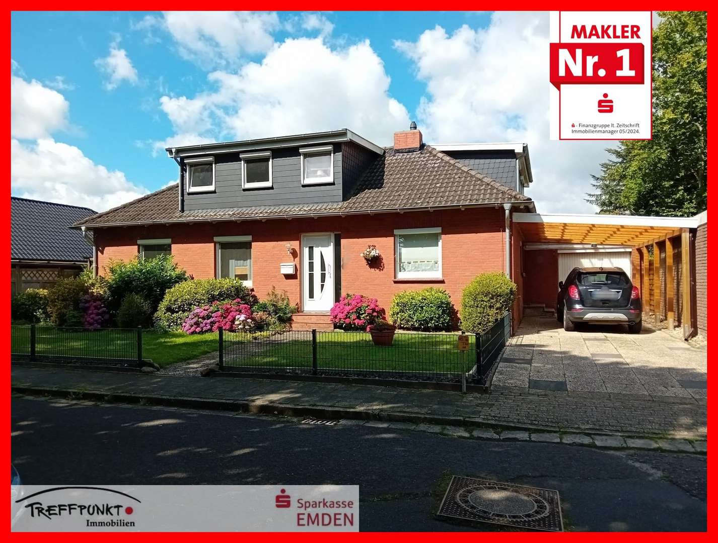 Straßenansicht - Bungalow in 26721 Emden mit 150m² kaufen