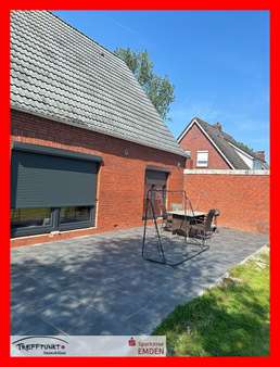 Terrasse - Einfamilienhaus in 26725 Emden mit 118m² als Kapitalanlage kaufen