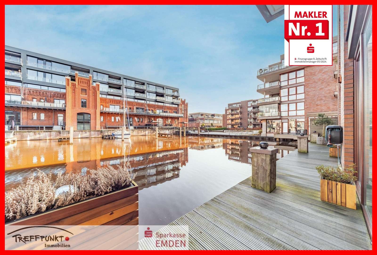 Außenansicht - Erdgeschosswohnung in 26725 Emden mit 118m² als Kapitalanlage kaufen
